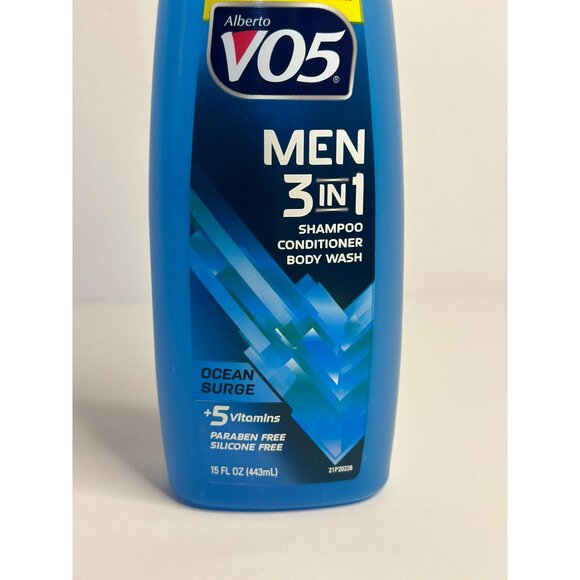 New VO5 Mens 3-IN-1 Shampoo Conditioner and Body Wash - 15oz BONUS - Picture 3 of 4